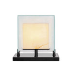 Arqra Alabaster Table Lamp – Sculptural LED Accent Light for Modern Interiors
