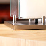 Arqra Alabaster Table Lamp – Sculptural LED Accent Light for Modern Interiors