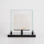 Arqra Alabaster Table Lamp – Sculptural LED Accent Light for Modern Interiors