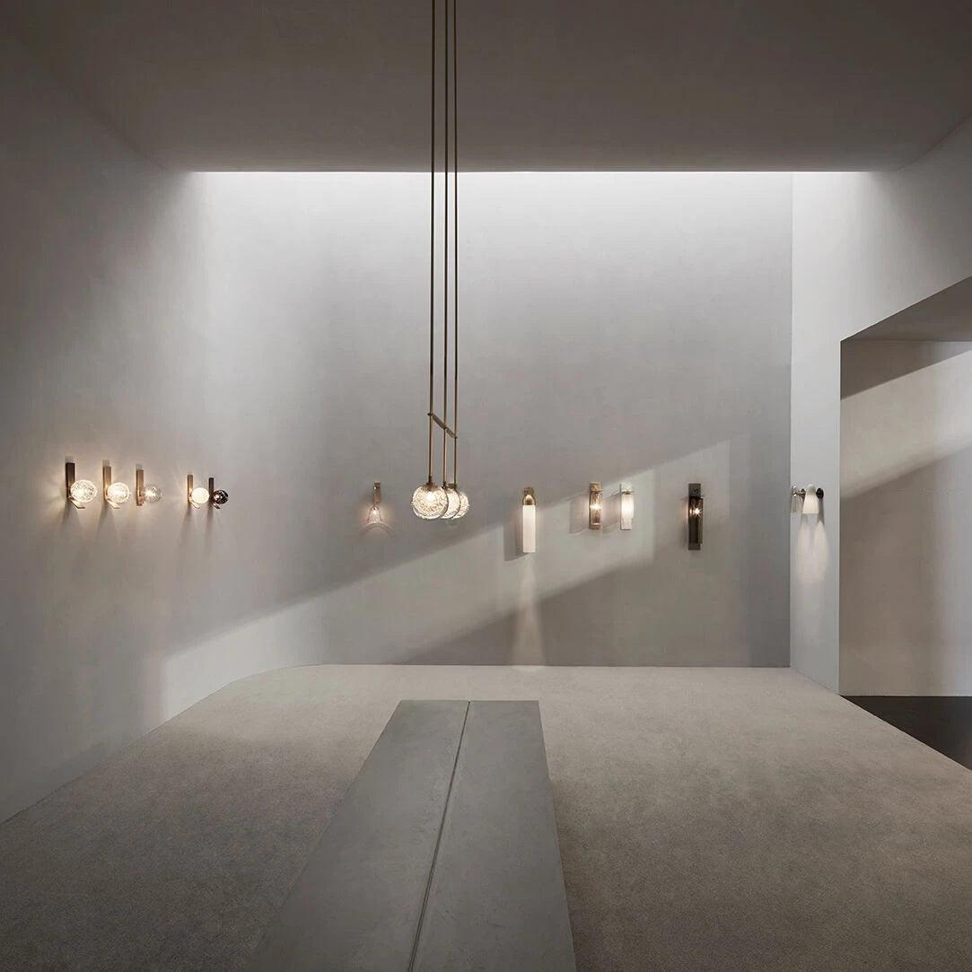 Articolo Conical Glass LED Wall Sconce for Modern Interiors