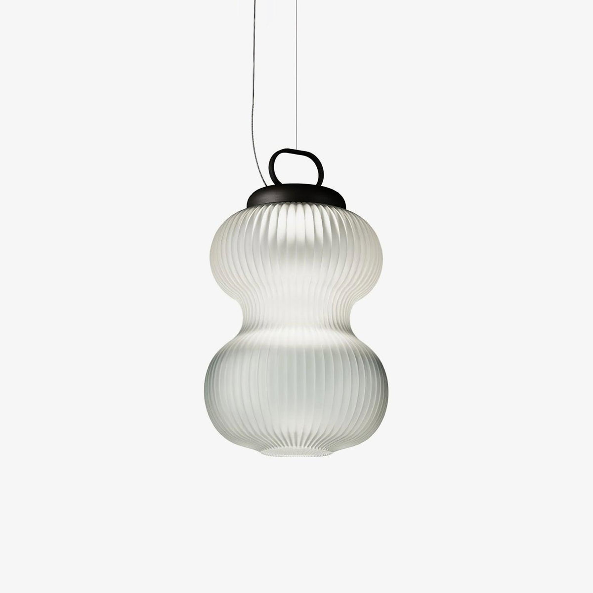 Artisan Gourd Glass Pendant Light – Modern LED Hanging Lamp for Dining & Living Spaces