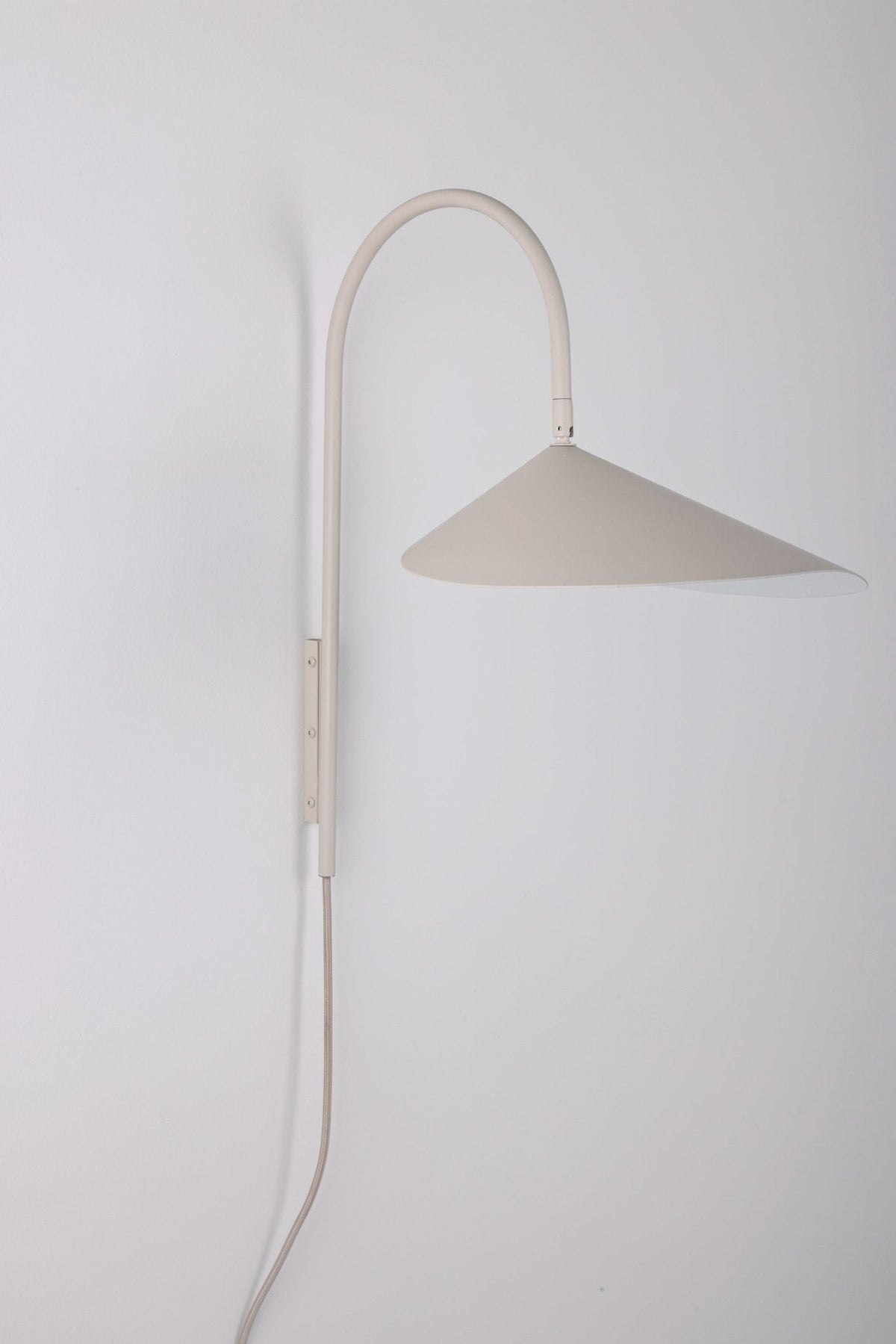 Alocasia Swivel Plug-In Wall Sconce with Adjustable Shade