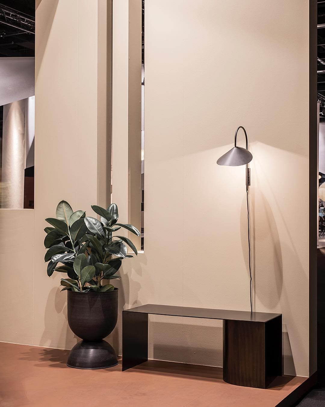 Alocasia Swivel Plug-In Wall Sconce with Adjustable Shade