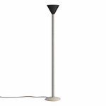 Arven Cone Floor Lamp – Sculptural Wood & Metal Standing Light for Modern Interiors