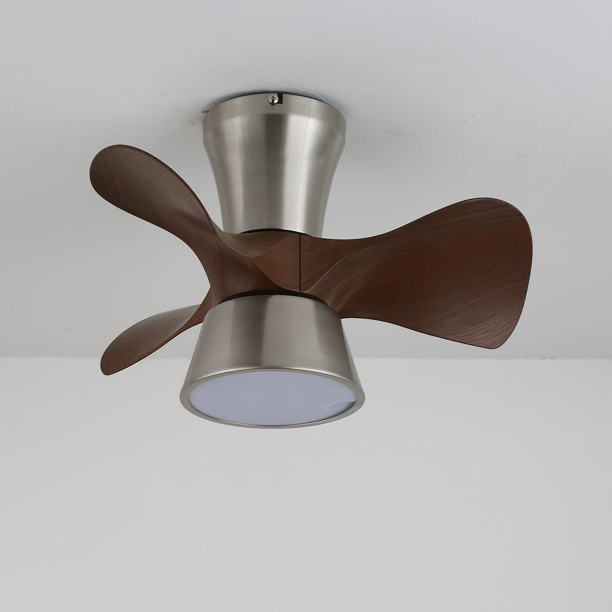 Arvento Ceiling Fan Light with LED and Remote – Modern Low-Profile Design