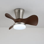 Arvento Ceiling Fan Light with LED and Remote – Modern Low-Profile Design