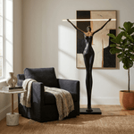 Ascend Sculptural Floor Lamp with Integrated LED Light