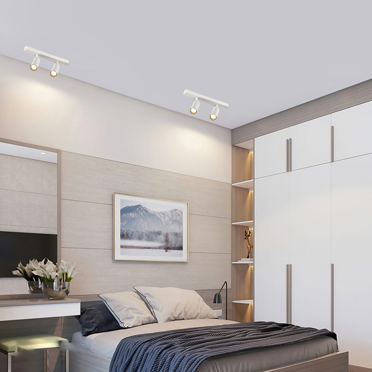 Track Dual Head Downlight