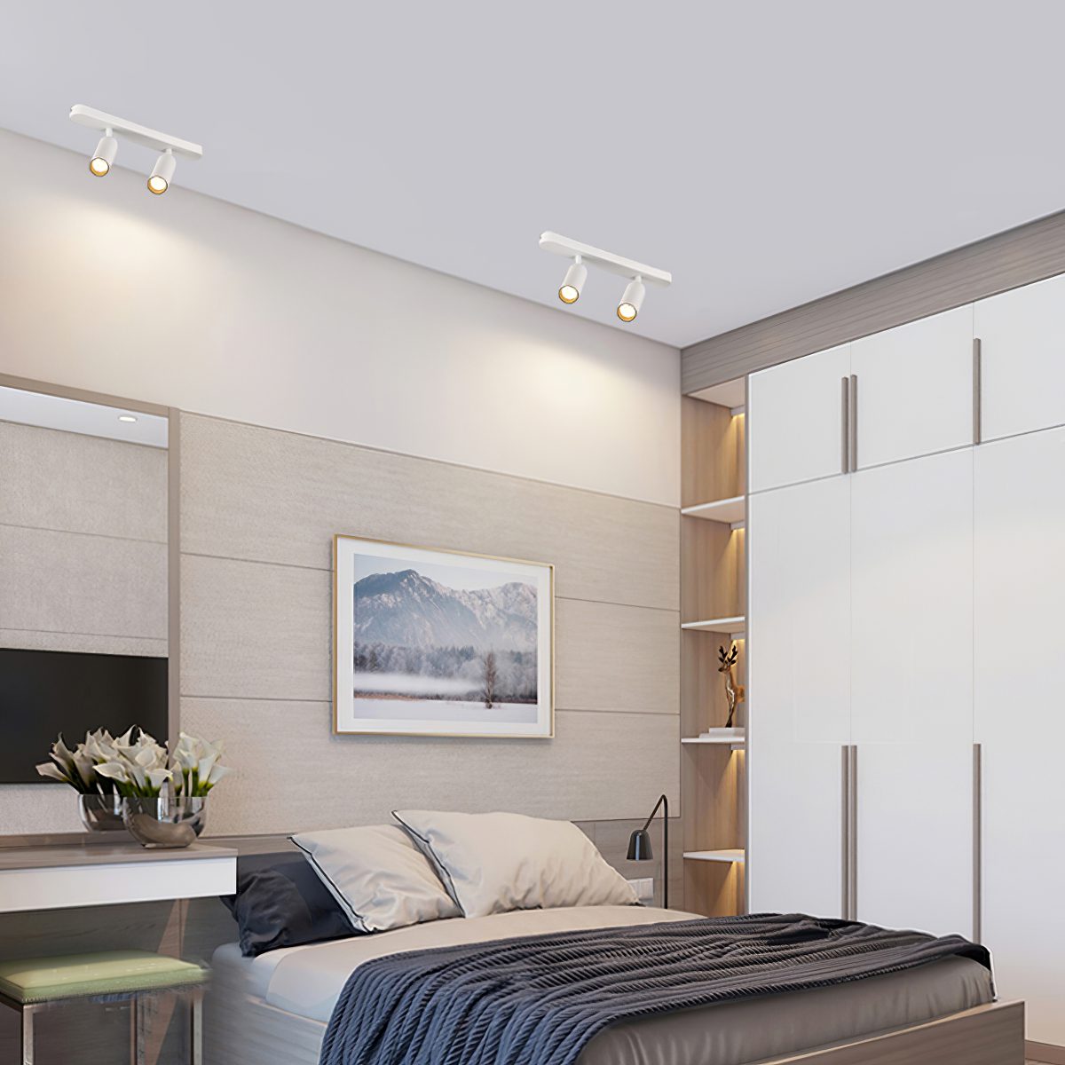 Track Dual Head Downlight