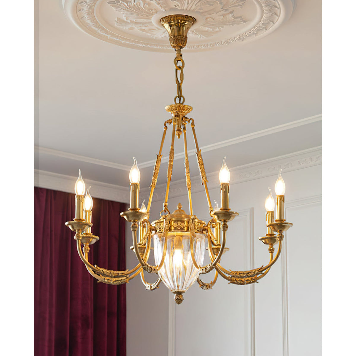 ashford-brass-chandelier