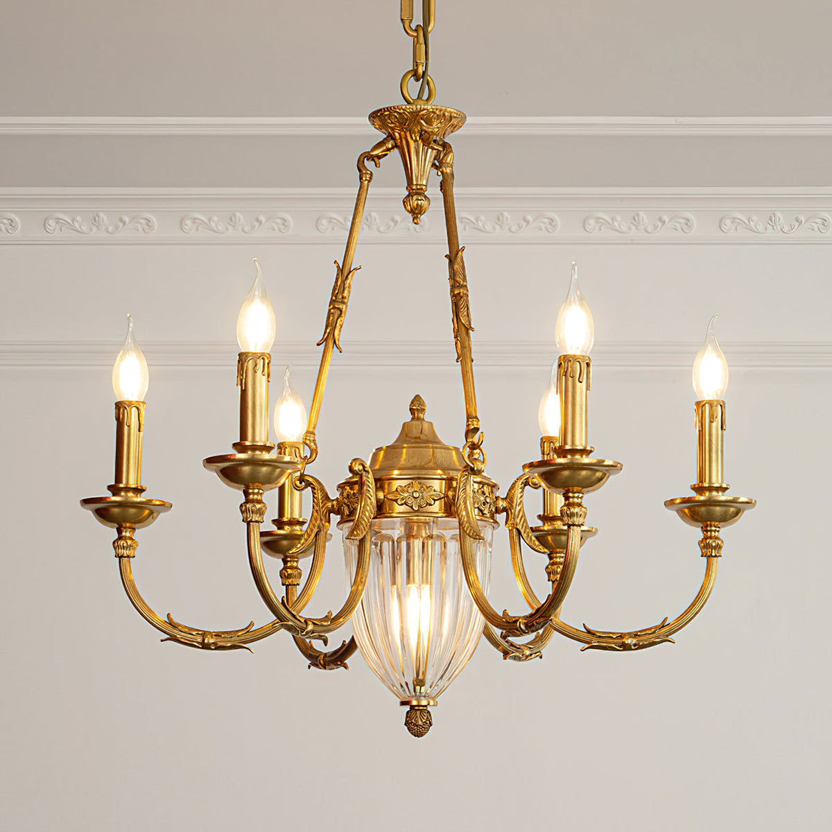 ashford-brass-chandelier