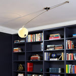Astral Curve Ceiling Light – Modern LED Flush Mount for Living Room & Bedroom