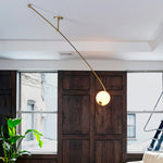 Astral Curve Ceiling Light – Modern LED Flush Mount for Living Room & Bedroom