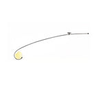Astral Curve Ceiling Light – Modern LED Flush Mount for Living Room & Bedroom