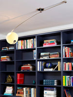 Astral Curve Ceiling Light – Modern LED Flush Mount for Living Room & Bedroom