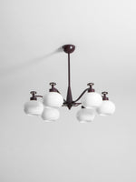 Astrid Modern Glass Globe Chandelier for Dining Room and Living Room