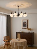 Astrid Modern Glass Globe Chandelier for Dining Room and Living Room