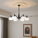 Astrid Modern Glass Globe Chandelier for Dining Room and Living Room