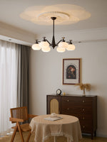 Astrid Modern Glass Globe Chandelier for Dining Room and Living Room