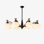 Astrid Modern Glass Globe Chandelier for Dining Room and Living Room