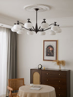 Astrid Modern Glass Globe Chandelier for Dining Room and Living Room