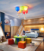 Astronaut Balloon Flush Mount Ceiling Light – Glossy Designer Lamp