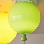 Astronaut Balloon Flush Mount Ceiling Light – Glossy Designer Lamp