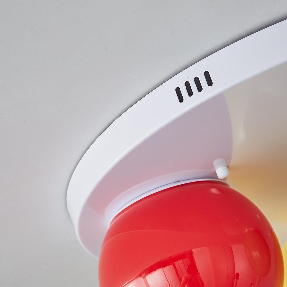 Astronaut Balloon Flush Mount Ceiling Light – Glossy Designer Lamp