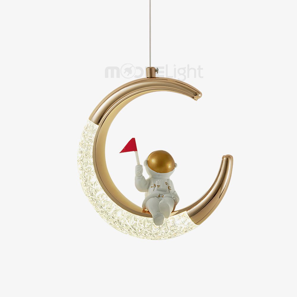 Astronaut Moon Pendant Lights