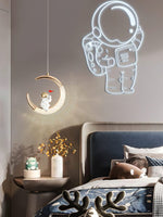 Astronaut Moon Pendant Lights