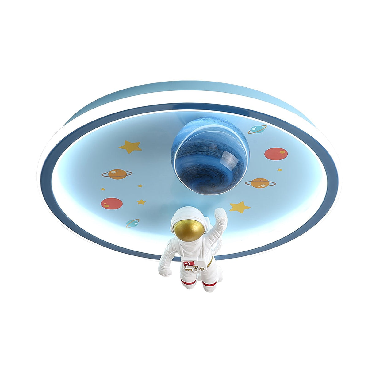 Astronaut Planet Ceiling Lamp