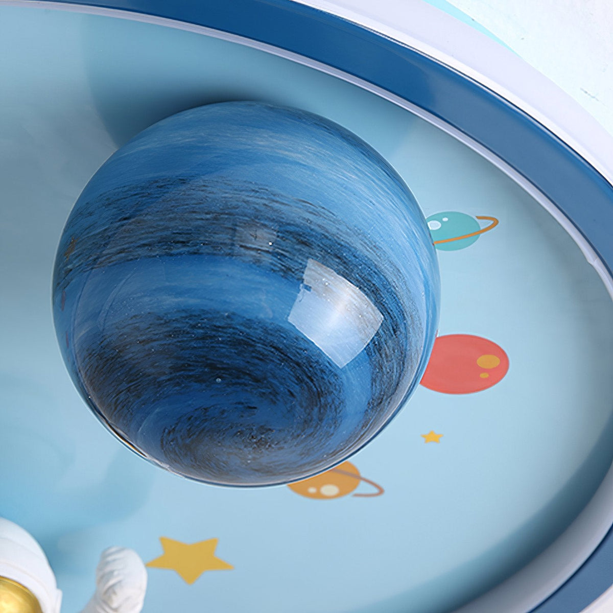 Astronaut Planet Ceiling Lamp