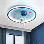 Astronaut Planet Ceiling Lamp