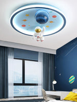 Astronaut Planet Ceiling Lamp