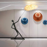 Atlas Cloud Sculpture Floor Lamp