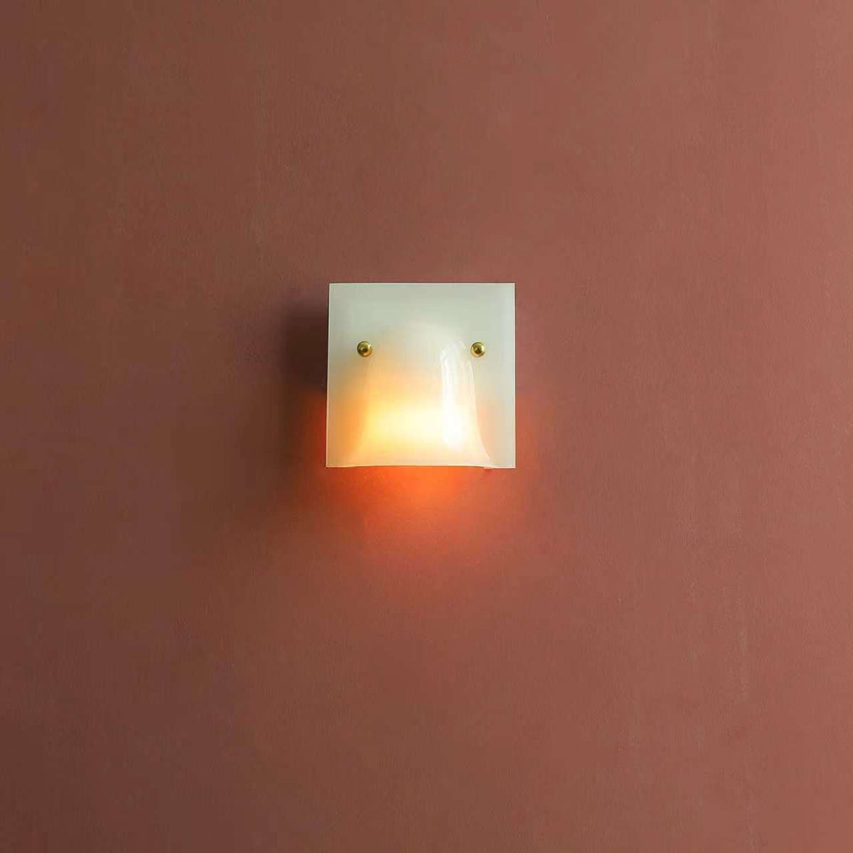 Aura Melt Sculptural Resin Wall Sconce in Lime Green, White, or Deep Red