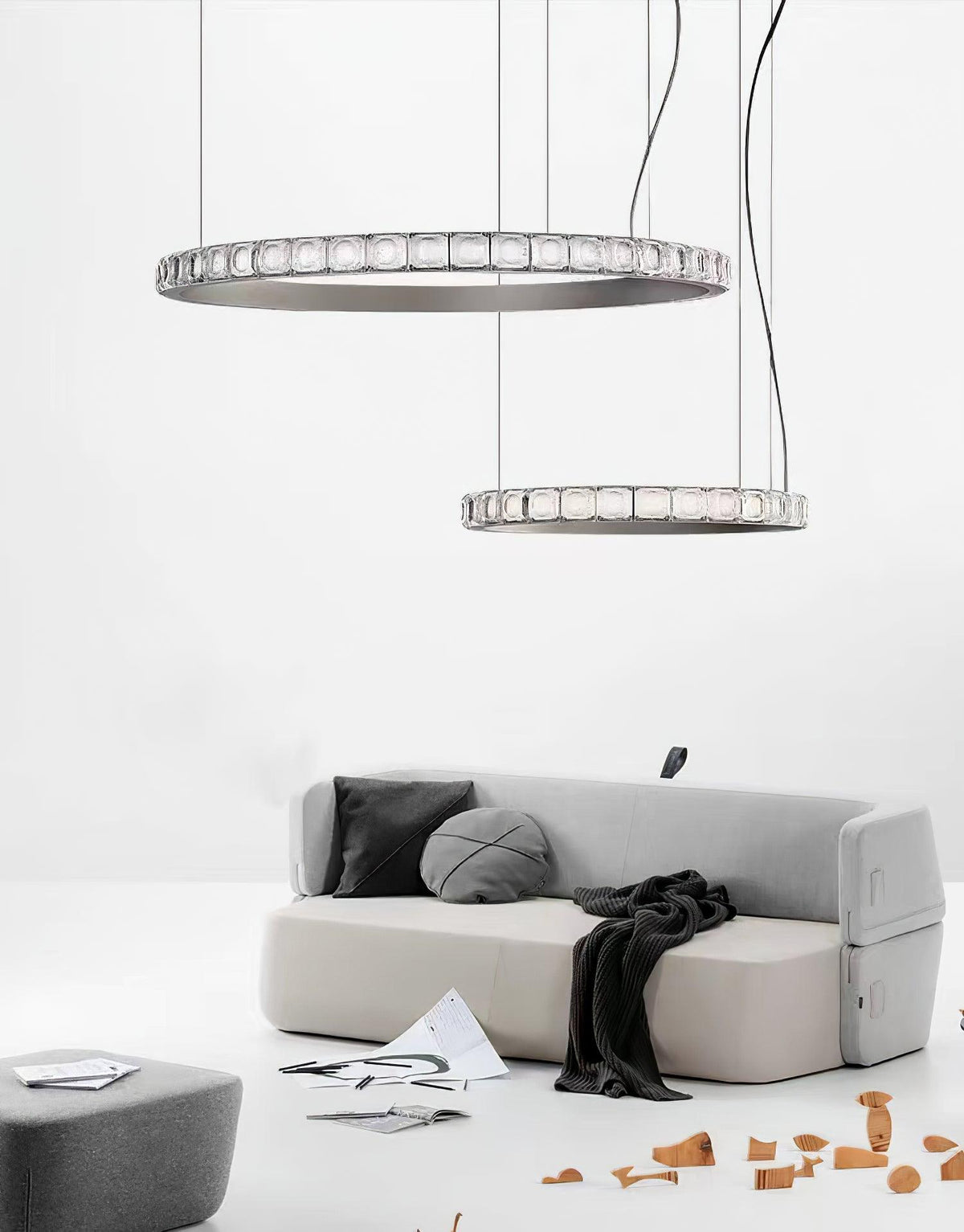 Aura Ring Chandelier - ailampplus