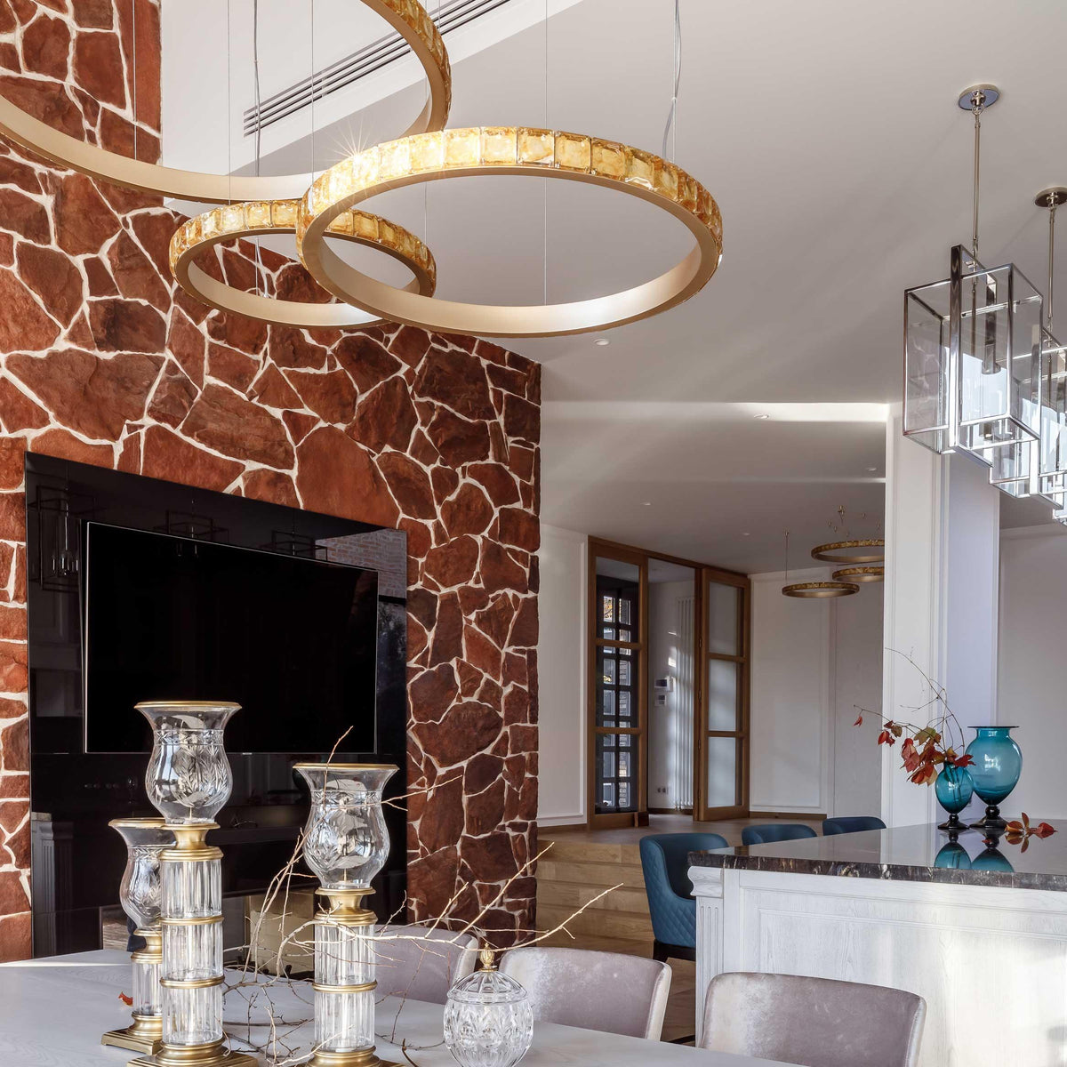 Aura Ring Chandelier - ailampplus