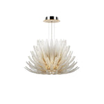 Aurelia Glass Petal Chandelier – Modern Designer Ceiling Light