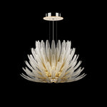 Aurelia Glass Petal Chandelier – Modern Designer Ceiling Light