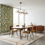 Aurelia Globe Chandelier – Modern Glass & Gold Pendant Light for Dining Room