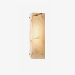 Aurelia Double Panel Alabaster Wall Sconce in Brass