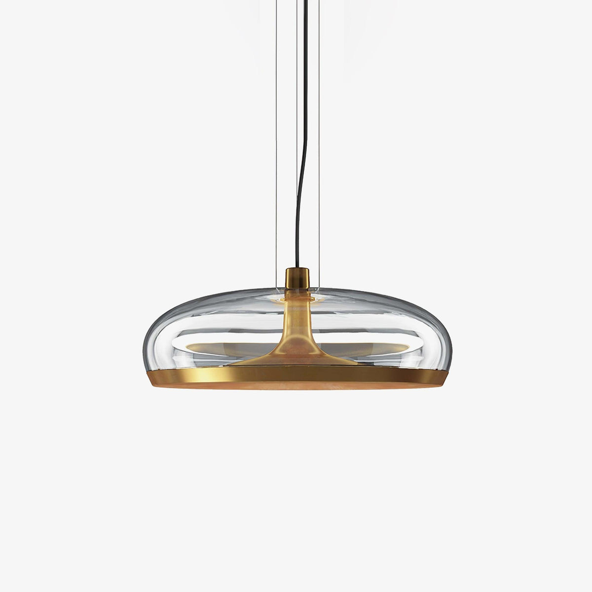Aurelia LED Pendant Light – Modern Glass & Metal Hanging Lamp for Dining Room and Living Room