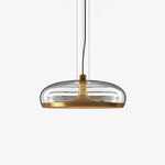 Aurelia LED Pendant Light – Modern Glass & Metal Hanging Lamp for Dining Room and Living Room