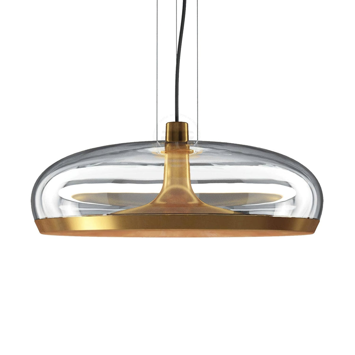 Aurelia LED Pendant Light – Modern Glass & Metal Hanging Lamp for Dining Room and Living Room