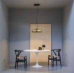 Aurelia LED Pendant Light – Modern Glass & Metal Hanging Lamp for Dining Room and Living Room