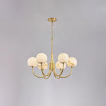 Aurelian Alabaster Globe Chandelier