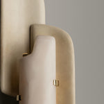 Aurellin Alabaster Wall Sconce – Sculptural LED Wall Light