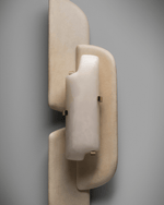 Aurellin Alabaster Wall Sconce – Sculptural LED Wall Light