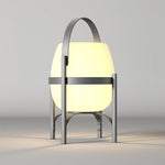 Auren Solar-Powered Outdoor Lantern with Warm Ambient Glow